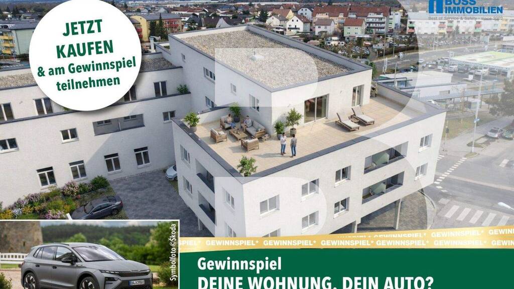 Penthouse zum Kauf - Erstbezug 649.000 € 4 Zimmer 112,1 m² 3. Geschoss Linzerstraße 61 Traun 4050