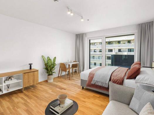 Studio zur Miete - Erstbezug 954 € 1 Zimmer 32,3 m² 14. Geschoss Dresdner Straße Wien 1200