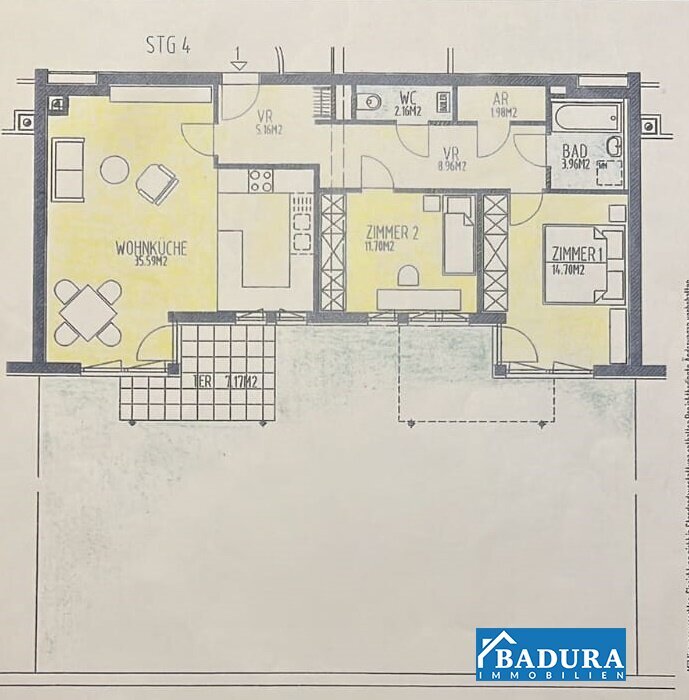 Wohnung zum Kauf 310.000 € 3 Zimmer 84 m²<br/>Wohnfläche EG<br/>Geschoss Lanzendorf 2326