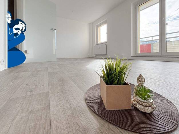 Wohnung zur Miete 387 € 2 Zimmer 56,8 m² 4. Geschoss Rollestraße 9 Neustädter Feld Magdeburg 39128