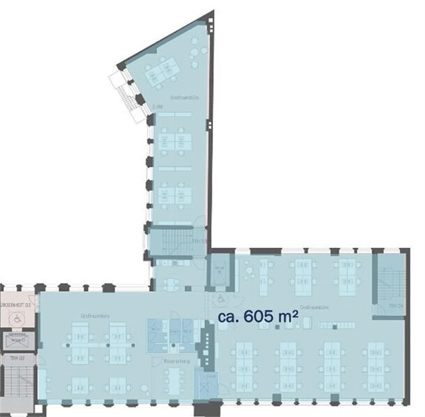 Bürofläche zur Miete 24 € 605 m²<br/>Bürofläche Elsenstr. 87 Alt-Treptow Berlin 12435