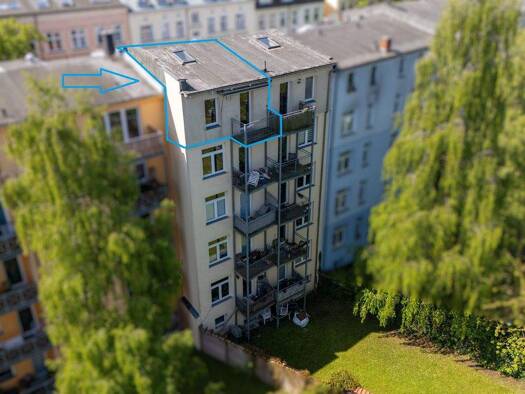Wohnung zum Kauf 174.500 € 2 Zimmer 48,5 m² 5. Geschoss Kröpeliner Tor-Vorstadt Rostock 18057
