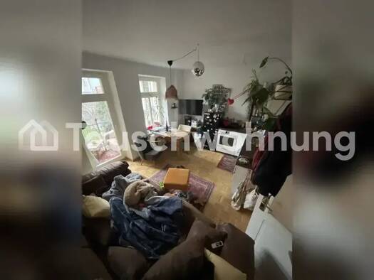 Wohnung zur Miete Tauschwohnung 430 € 1,5 Zimmer 48 m² 1. Geschoss Plagwitz Leipzig 04229