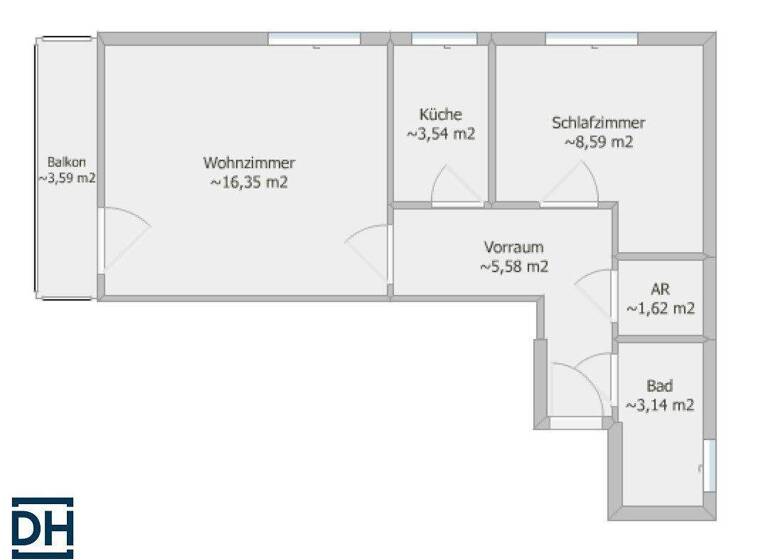 Wohnung zum Kauf 245.000 € 2 Zimmer Heuberg II Salzburg 5023