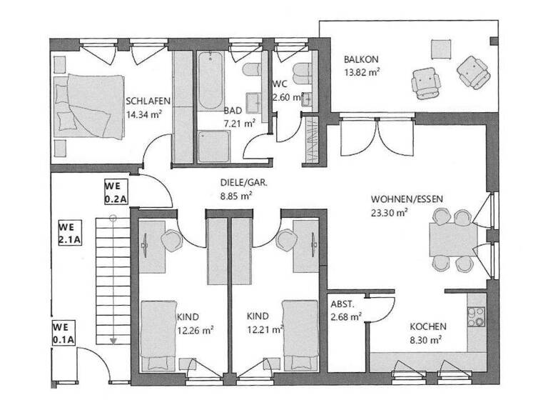 Wohnung zum Kauf 379.000 € 4 Zimmer 95 m² Erbach Bad Camberg / Erbach 65520