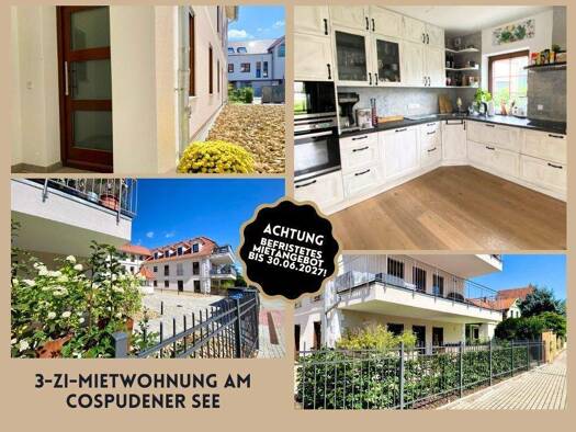 Wohnung zur Miete 1.285 € 3 Zimmer 98,8 m² EG Markkleeberg 04416
