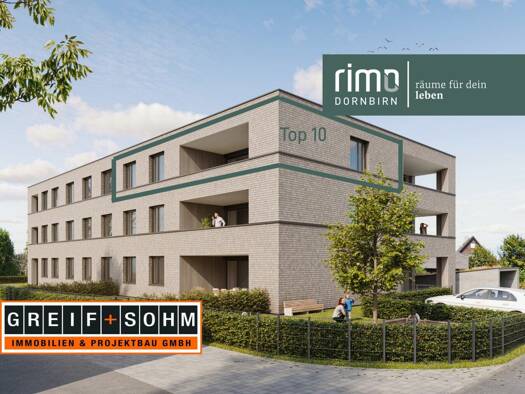 Wohnung zum Kauf - Erstbezug 625.500 € 3 Zimmer 78 m² 2. Geschoss Weidachstraße 31 Lauterach 6923