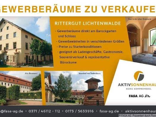 Gastronomie/Hotel zum Kauf 397.500 € Schloßallee 9 Lichtenwalde 09577