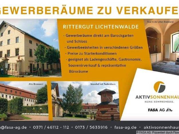 Gastronomie/Hotel zum Kauf 397.500 € Schloßallee 9 Lichtenwalde Niederwiesa 09577