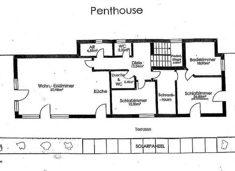 Penthouse zum Kauf provisionsfrei 815.000 € 3 Zimmer 130 m² 1. Geschoss Österreich Salzburg 5020