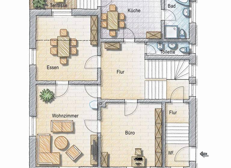 Einfamilienhaus zum Kauf 495.000 € 10 Zimmer 295 m² 890 m² Grundstück Oberntief 91438