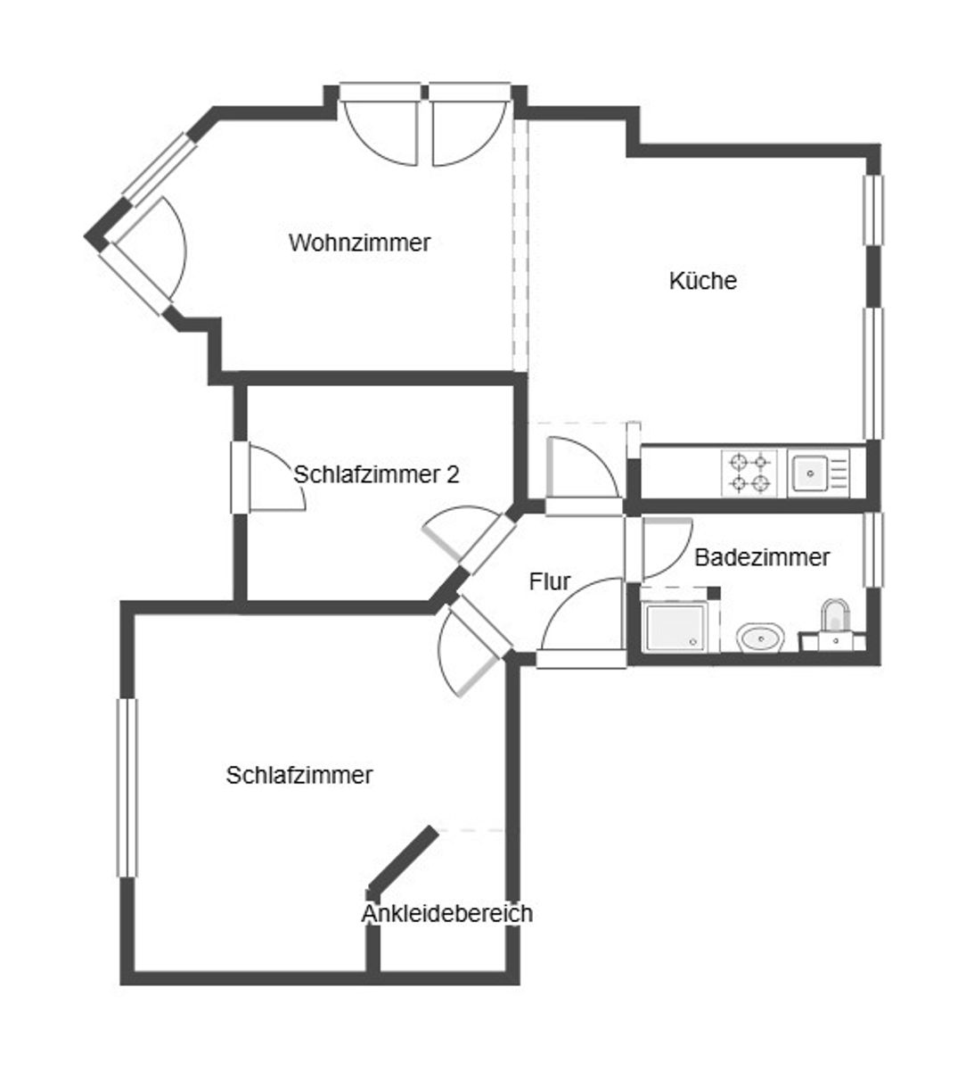 Immobilie zum Kauf als Kapitalanlage geeignet 275.000 € 3 Zimmer 61 m²<br/>Fläche Duhnen Cuxhaven 27476