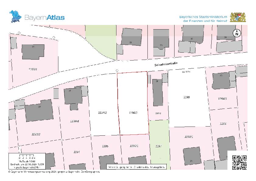 Grundstück zum Kauf 220.000 € 621 m²<br/>Grundstück Ochsenfurt Ochsenfurt 97199