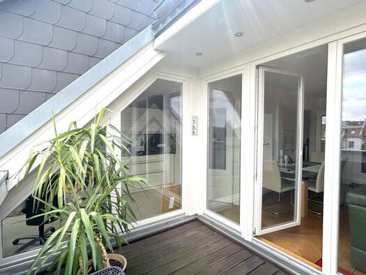 Wohnung zur Miete 1.175 € 2 Zimmer 75,7 m² 5. Geschoss frei ab 01.02.2026 Hardenbergstraße 23 Südvorstadt Leipzig / Leipzig Südvorstadt 04275