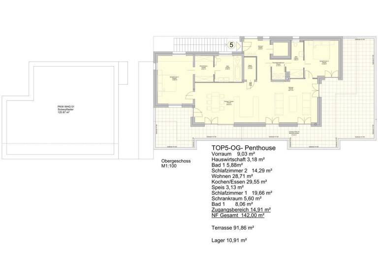 Wohnung zum Kauf 910.000 € 3 Zimmer 142 m² Voitsberg 8570