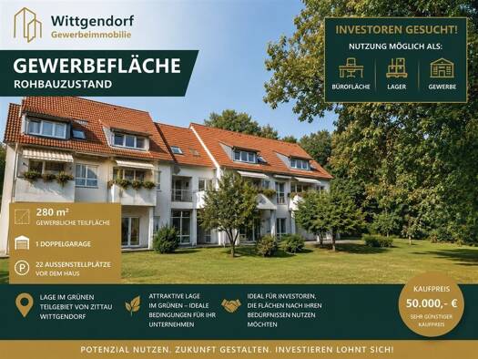 Verkaufsfläche zum Kauf 50.000 € 281 m² Verkaufsfläche Wittgendorf Zittau 02778