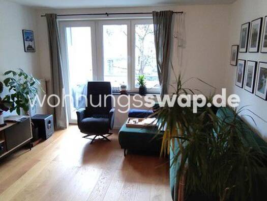 Wohnung zur Miete Tauschwohnung 1.300 € 2 Zimmer 55 m² 2. Geschoss Obergiesing München 81539