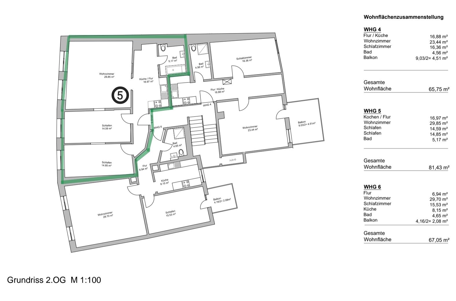 Wohnung zum Kauf provisionsfrei 470.000 € 3 Zimmer 81,4 m²<br/>Wohnfläche 2.<br/>Geschoss ab sofort<br/>Verfügbarkeit Altstadt Konstanz 78462