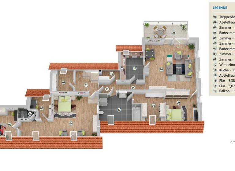 Wohnung zum Kauf provisionsfrei 145.000 € 6 Zimmer 193,2 m² frei ab sofort Nusplingen 72362