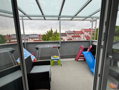 Wohnung zur Miete 850 € 4 Zimmer 83 m² Dachgeschoss frei ab 15.09.2025 Rilkestraße 1a Bad Abbach Bad Abbach 93077