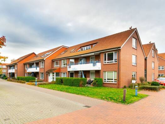 Wohnung zur Miete nur mit Wohnberechtigungsschein 355 € 2 Zimmer 59 m² EG frei ab sofort Hude 27798