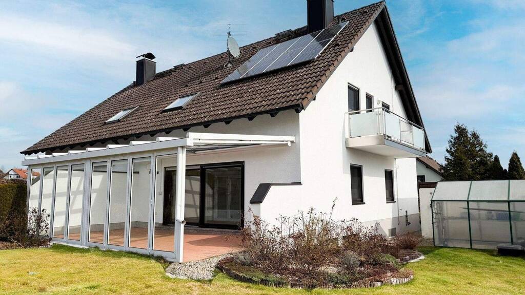Doppelhaushälfte zum Kauf 445.000 € 5 Zimmer 145 m² 433 m² Grundstück Heidloh 10A Pettendorf Hummeltal 95503