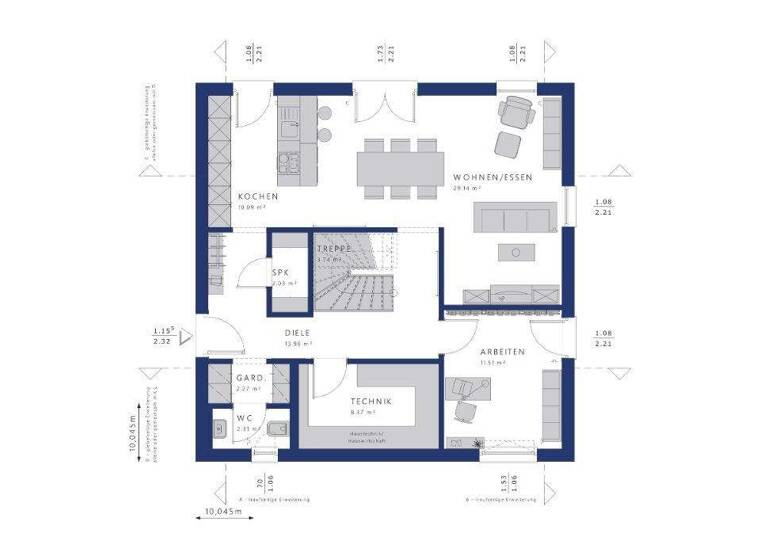 Einfamilienhaus zum Kauf provisionsfrei 533.400 € 5 Zimmer 162 m² 922 m² Grundstück Crimmitschau 08451