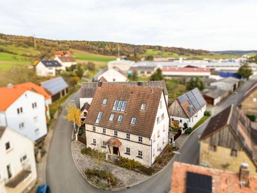 Mehrfamilienhaus zum Kauf 499.000 € 10 Zimmer 261,7 m² 1.600 m² Grundstück Stübach Diespeck 91456