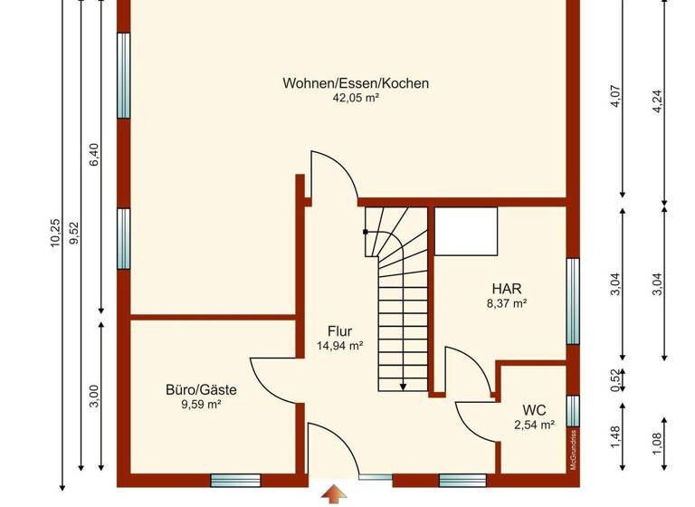 Einfamilienhaus zum Kauf 599.000 € 5 Zimmer 135,4 m² 523 m² Grundstück Velten 16727