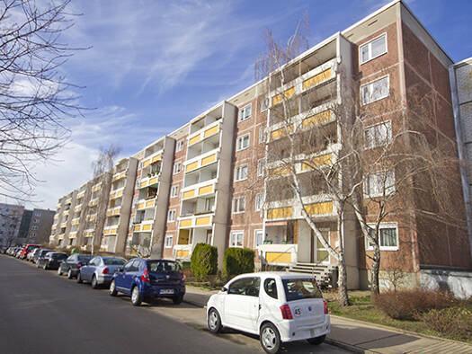 Wohnung zur Miete 269 € 3 Zimmer 56 m² 2. Geschoss Stendaler Str. 16 Silberhöhe Halle (Saale) 06132