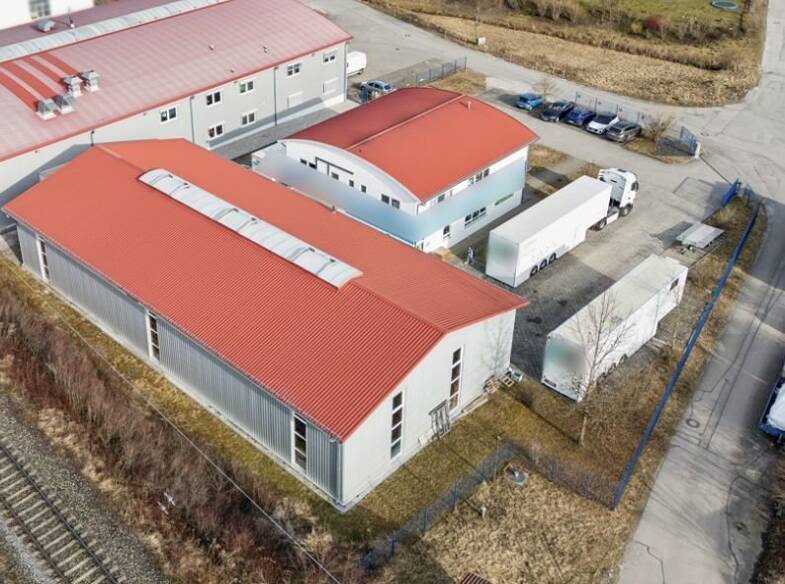 Produktionshalle zum Kauf 1.543 € 639,4 m² Lagerfläche Huglfing Huglfing 82386