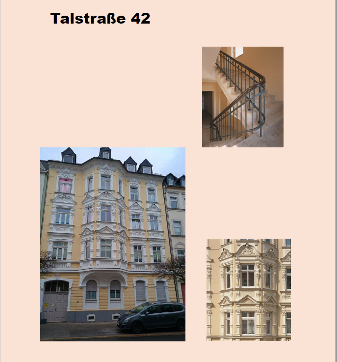 Wohnung zum Kauf 95.000 € 3 Zimmer 83 m²<br/>Wohnfläche 3.<br/>Geschoss Talstraße 42 Südbahnhof / Reichsstraße Gera 07545