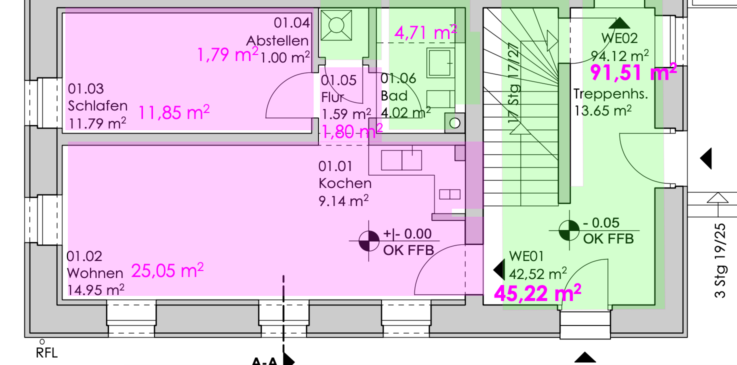 Wohnung zur Miete 405 € 2 Zimmer 45,2 m²<br/>Wohnfläche EG<br/>Geschoss ab sofort<br/>Verfügbarkeit Dresdner Strasse 304 Coswig 01640