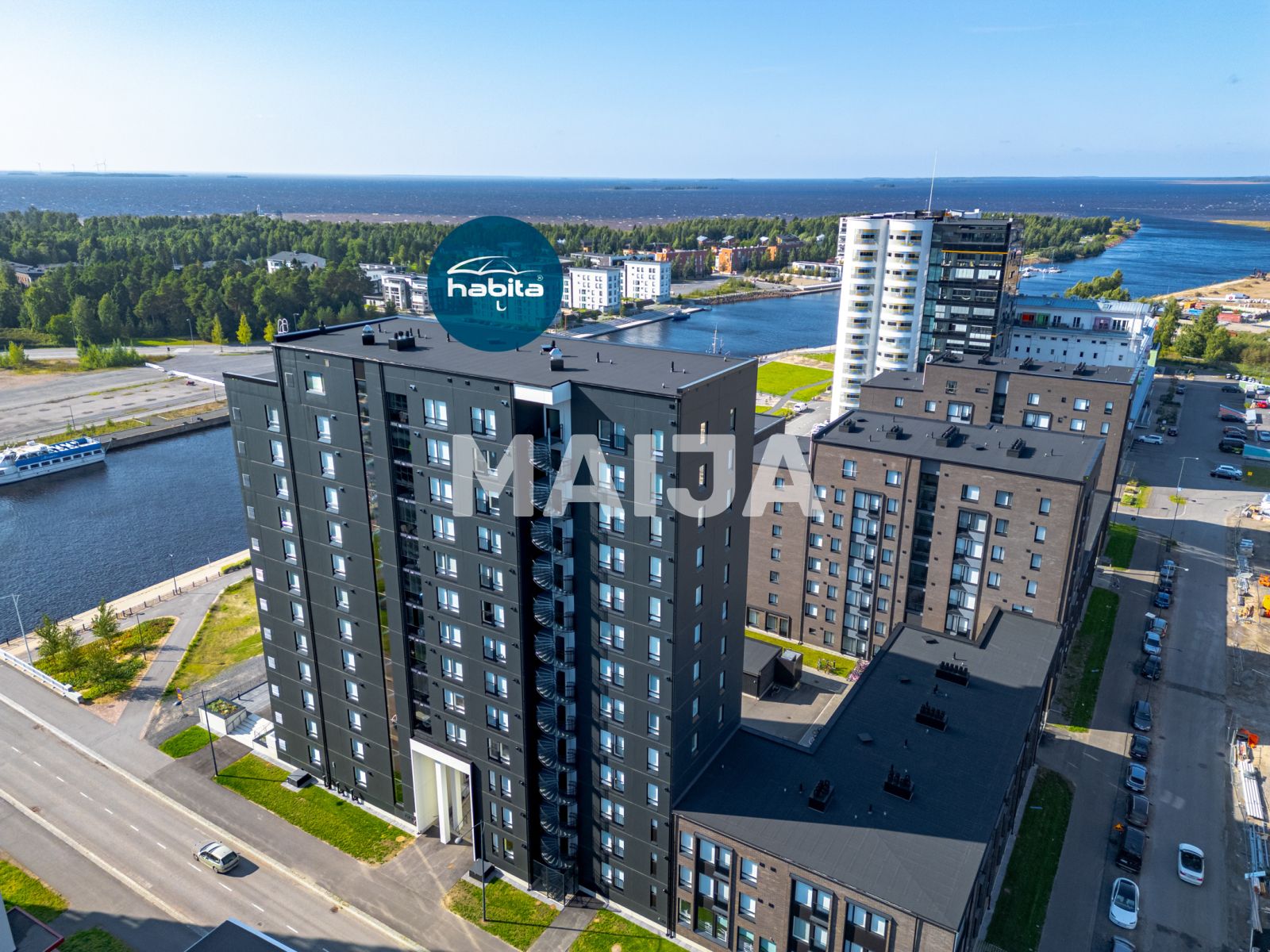 Studio zum Kauf 199.000 € 2 Zimmer 46 m²<br/>Wohnfläche 10.<br/>Geschoss Siilotie 1 C Oulu 90520