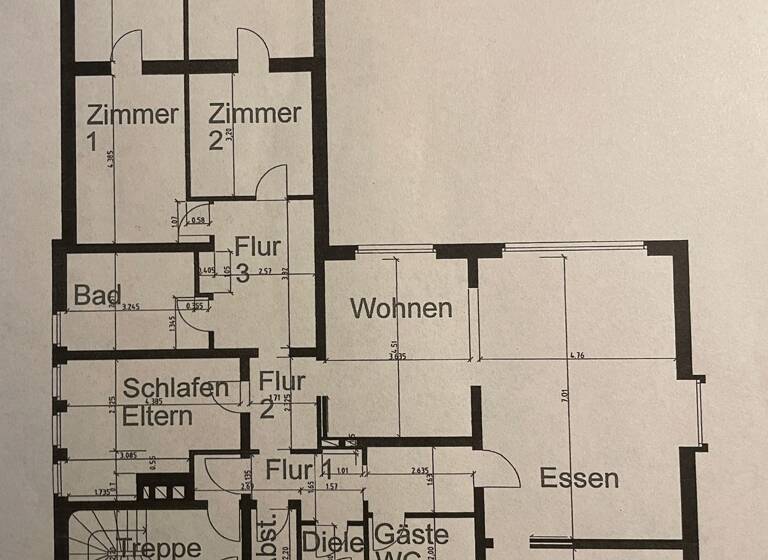 Wohnung zum Kauf 500.000 € 5 Zimmer 175 m² 2. Geschoss Grumme Bochum 44807