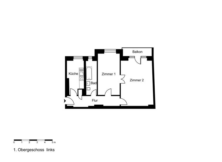 Wohnung zum Kauf 425.000 € 2 Zimmer 66,5 m² 1. Geschoss Florastraße 33D Pankow Berlin 13187