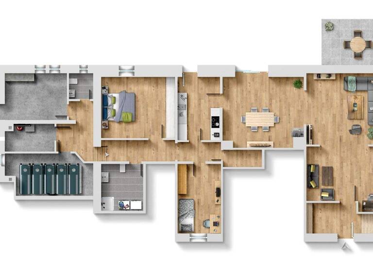 Wohnung zum Kauf 299.000 € 3,5 Zimmer 154,8 m² frei ab sofort Niederwenigern Hattingen 45529