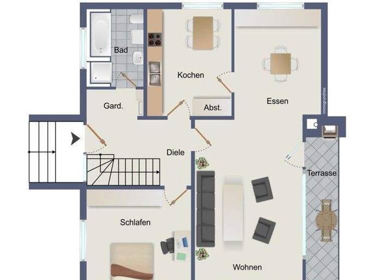 Einfamilienhaus zur Miete 1.100 € 4 Zimmer 134 m² 1.000 m² Grundstück Nordhastedt 25785