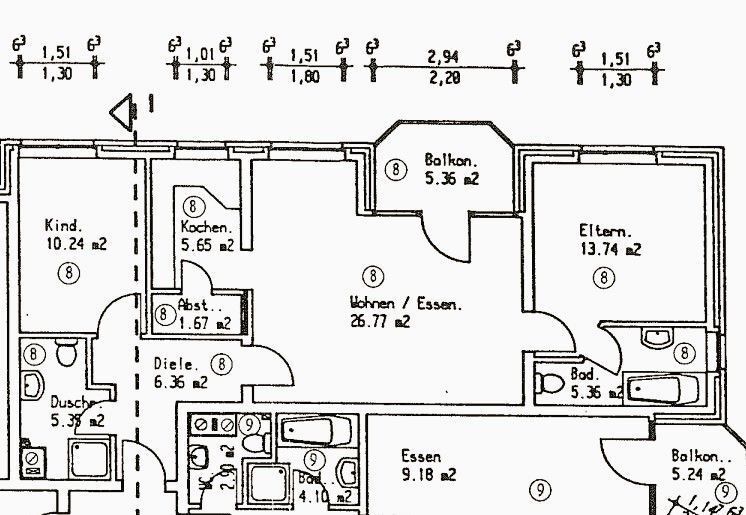 Wohnung zum Kauf 169.000 € 3 Zimmer 76,8 m²<br/>Wohnfläche 2.<br/>Geschoss 01.02.2025<br/>Verfügbarkeit Fritz-Reuter-Straße 36 Gemen Borken 46325