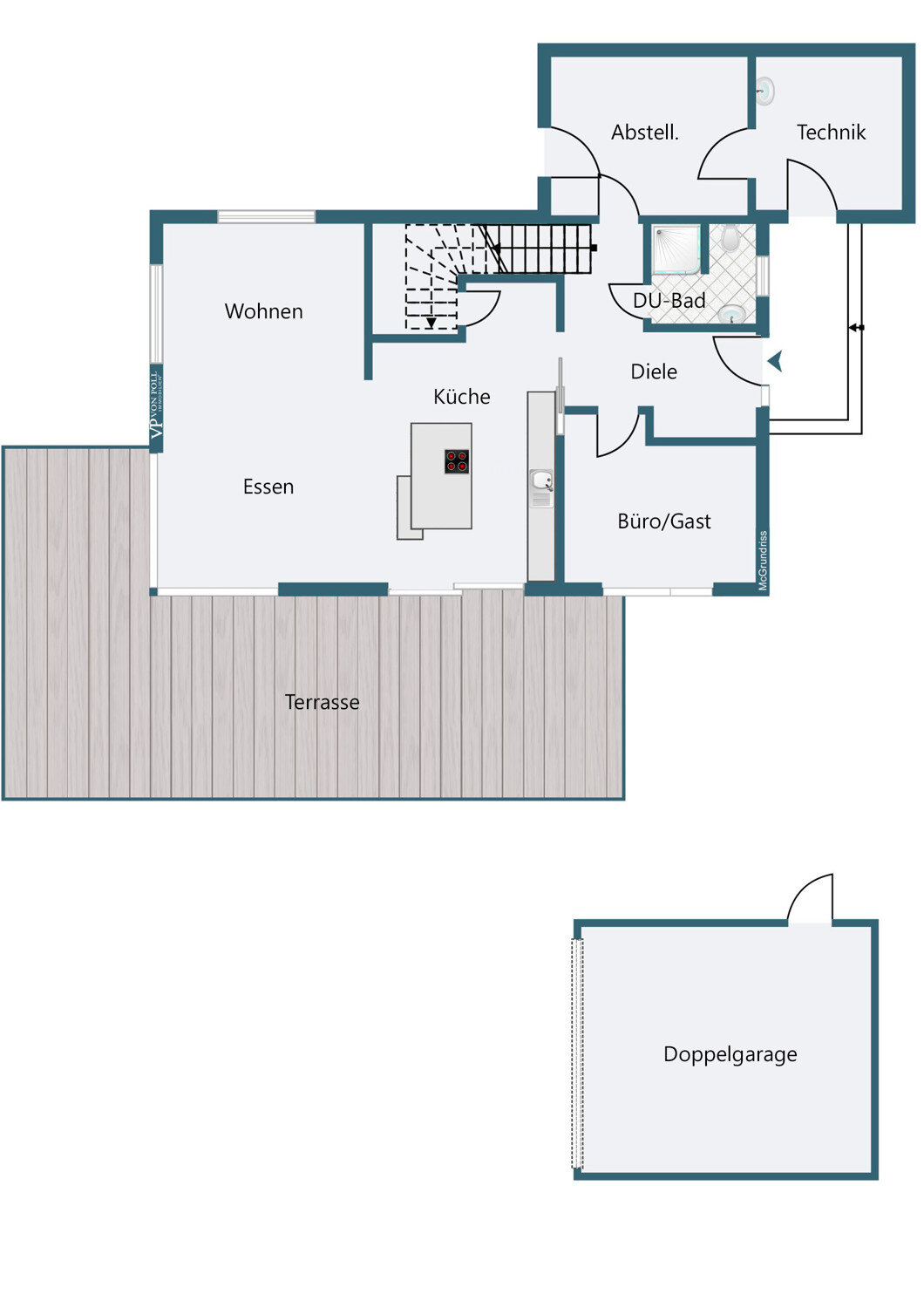 Einfamilienhaus zum Kauf 1.095.000 € 6 Zimmer 190 m²<br/>Wohnfläche 502 m²<br/>Grundstück Schönbrunn Landshut 84036