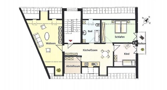 Wohnung zum Kauf provisionsfrei 260.000 € 3 Zimmer 72 m²<br/>Wohnfläche 2.<br/>Geschoss Mainburg Mainburg 84048