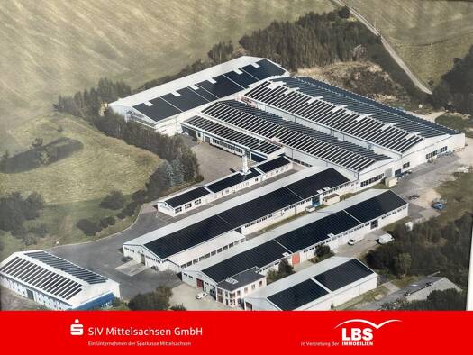 Lagerhalle zur Miete provisionsfrei 2.850 m² Lagerfläche St. Michaelis Brand-Erbisdorf 09618