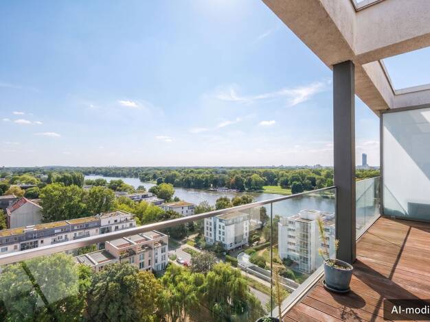 Penthouse zum Kauf 895.000 € 2 Zimmer 90,5 m² 11. Geschoss Friedrichshain Berlin 10245