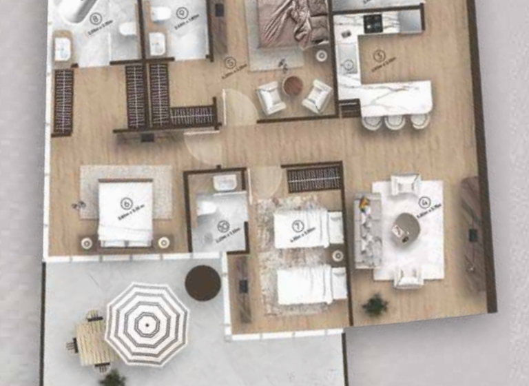 Wohnung zum Kauf - Erstbezug 978.021 € 4 Zimmer 235,8 m²