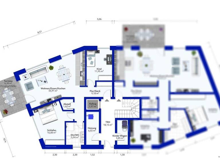 Wohnung zum Kauf - Erstbezug provisionsfrei 384.000 € 3 Zimmer 84,9 m² Wilhelm-Raabe-Straße 2 Wernigerode 38855