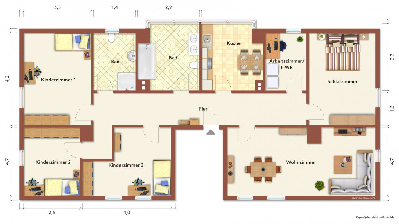 Wohnung zur Miete 684 € 6 Zimmer 134 m²<br/>Wohnfläche EG<br/>Geschoss 01.03.2025<br/>Verfügbarkeit Strasse der Jugend 5 Profen Elsteraue 06729