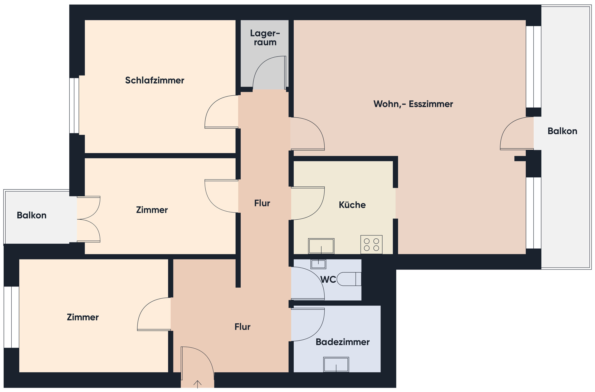 Wohnung zum Kauf 4 Zimmer 98,5 m²<br/>Wohnfläche 5.<br/>Geschoss Bahnhofstraße 29 Feldkirch 6800