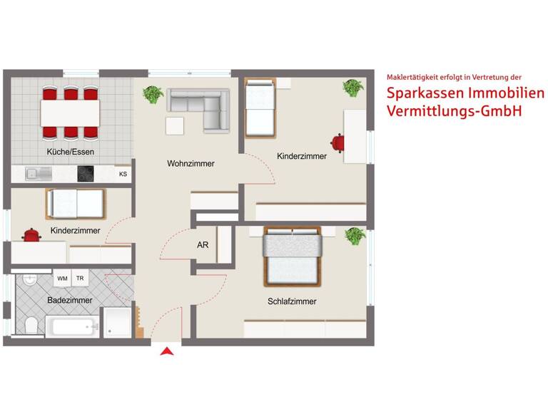 Wohnung zum Kauf 239.000 € 3,5 Zimmer 91,3 m² Weiden 92637