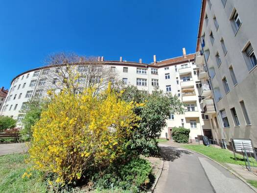 Wohnung zur Miete 584 € 2 Zimmer 48,7 m² frei ab sofort Hansastraße 25 Leipziger Vorstadt Ortsamtsbereich Neustadt 01097