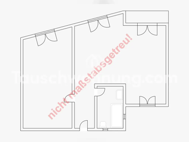 Wohnung zur Miete Tauschwohnung 960 € 2 Zimmer 70 m² 1. Geschoss Otterndorf Hamburg 22767